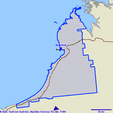Broome Map